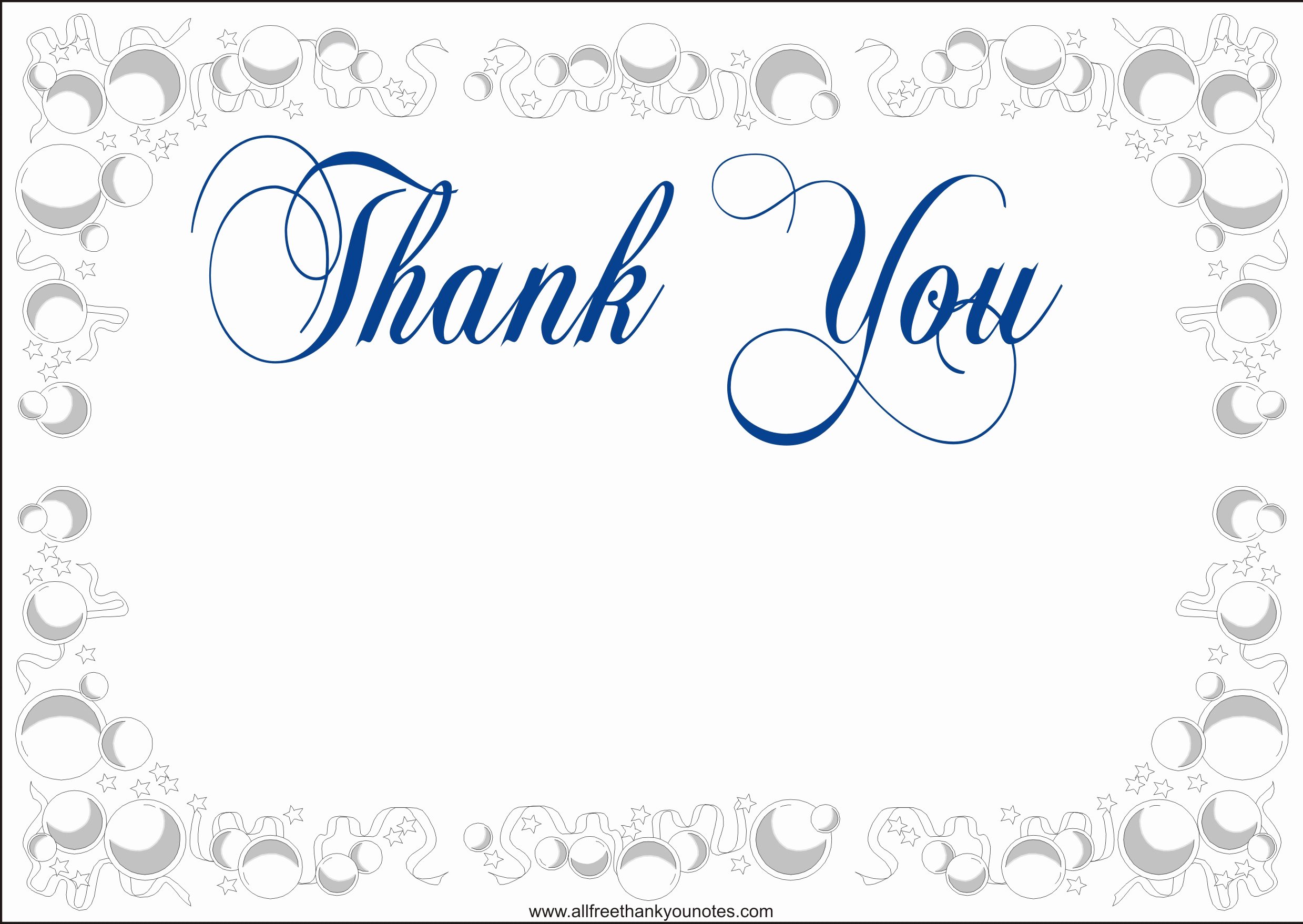 Blank Thank You Card Template Lovely Printable Ideas Thank You Card Templates Wording Best