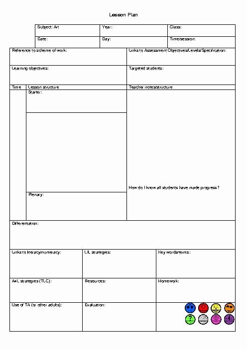 Blank toddler Lesson Plan Template Best Of 25 Best Ideas About Blank Lesson Plan Template On