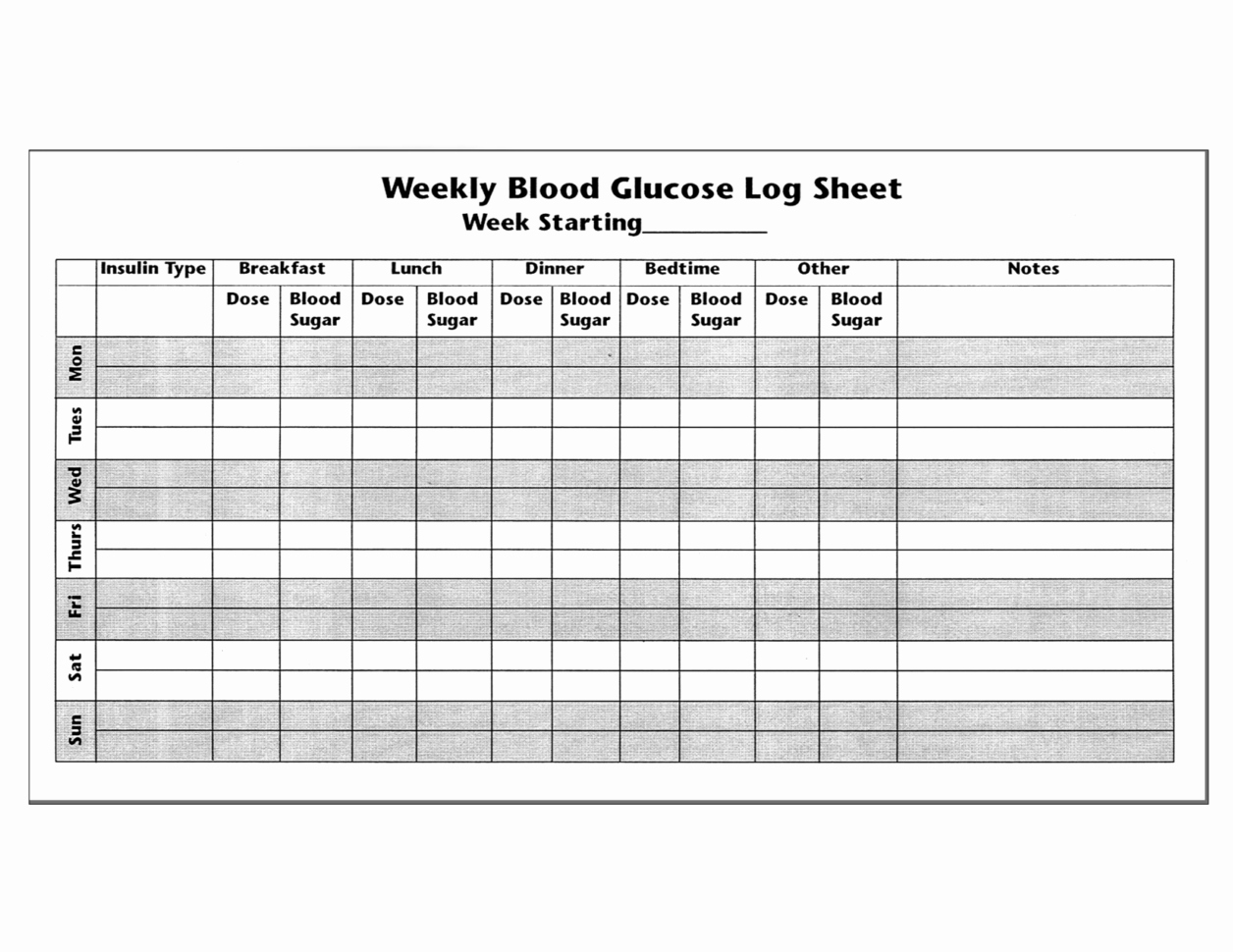 Blood Glucose Log Template Inspirational Diabetes Glucose Log Spreadsheet Printable Spreadshee