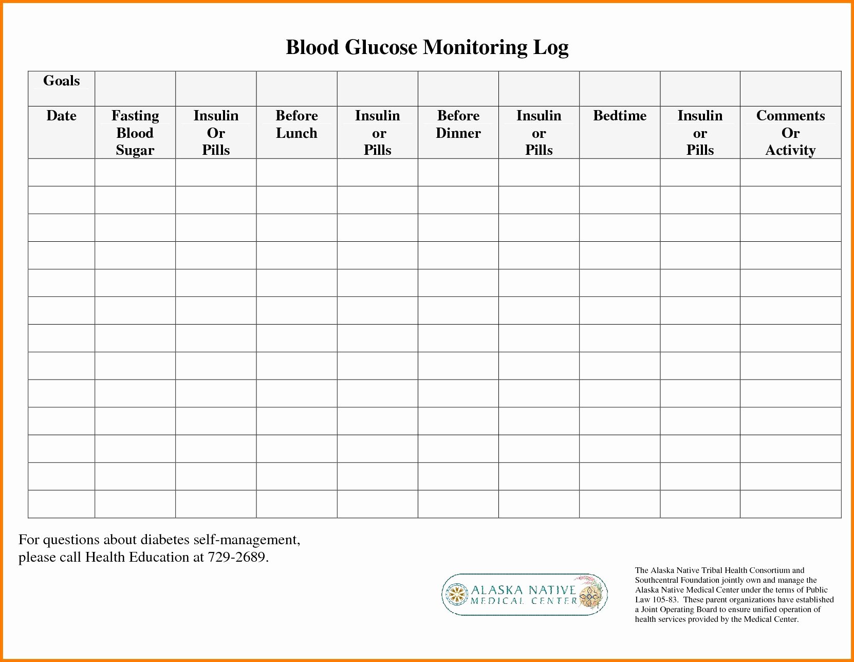 Blood Glucose Log Template Lovely Nice Stock Printable Blood Sugar Chart Twilightblog