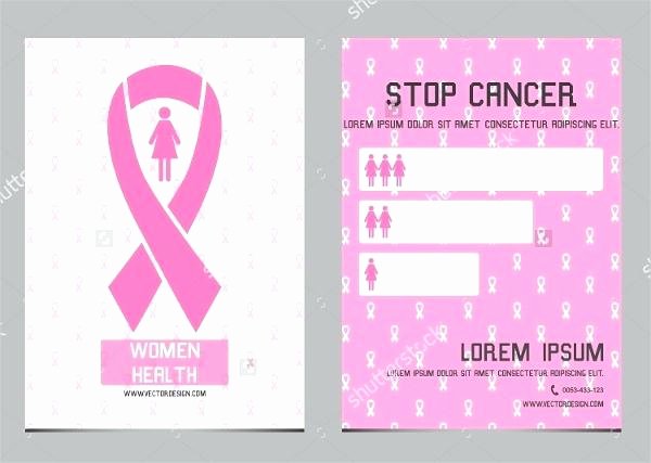 Breast Cancer Flyer Template Awesome Breast Cancer Brochure Template Kills Annually but Remains