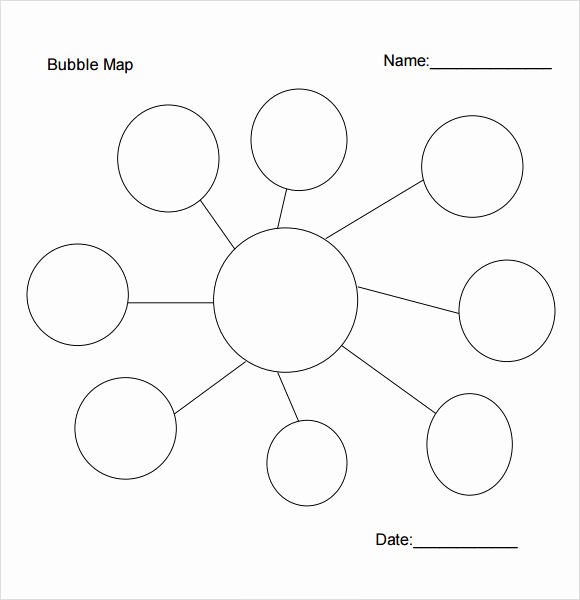 Bubble Map Template Word Fresh Bubble Chart 7 Download Documents In Pdf
