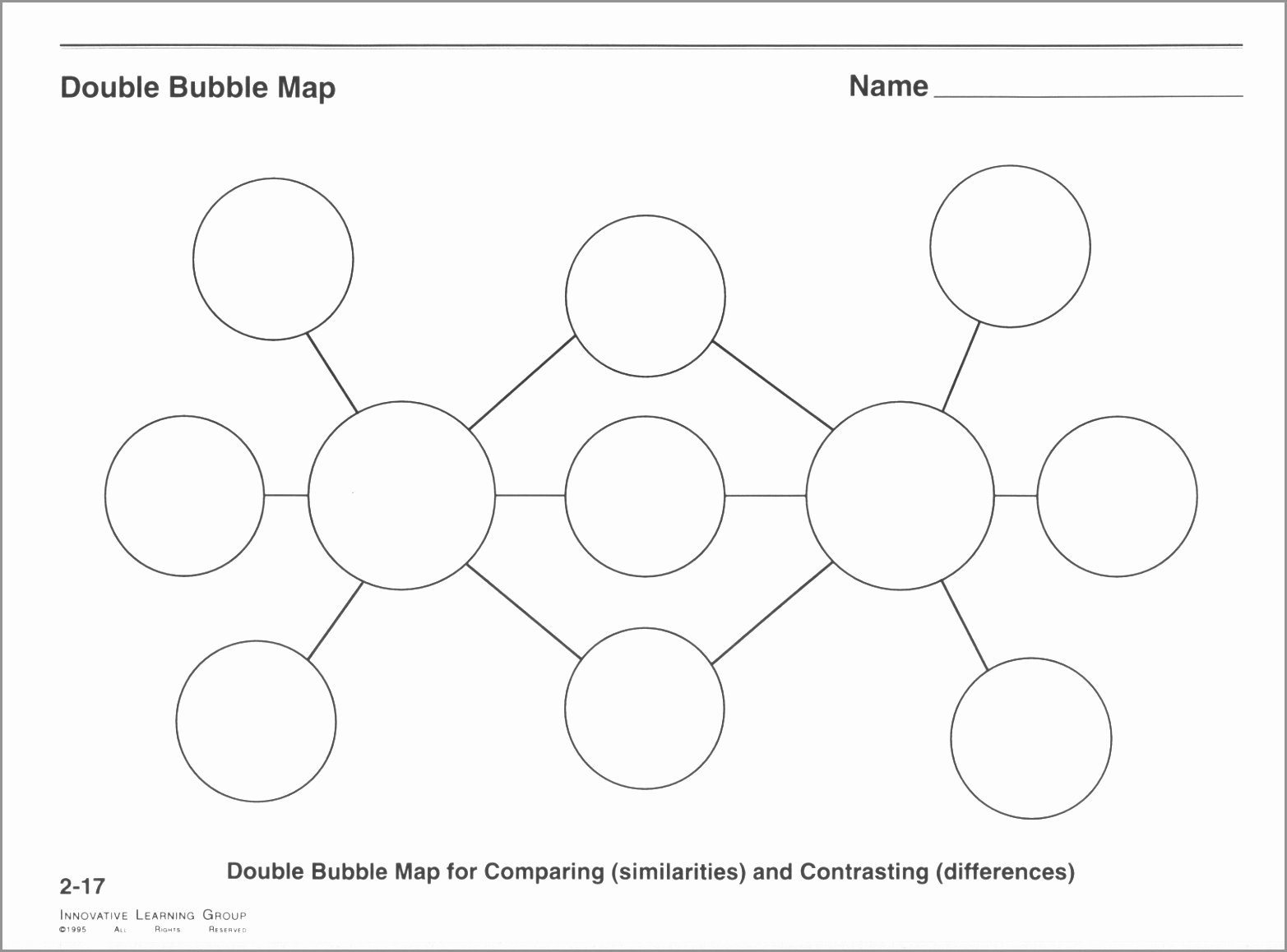 Bubble Map Template Word Lovely 8 Double Bubble Map Template Word Etawx