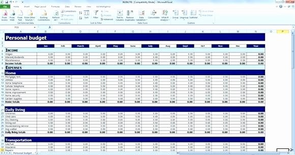 Budget Excel Template Mac Awesome Bud Templates for Excel On Mac Excel Bud Template