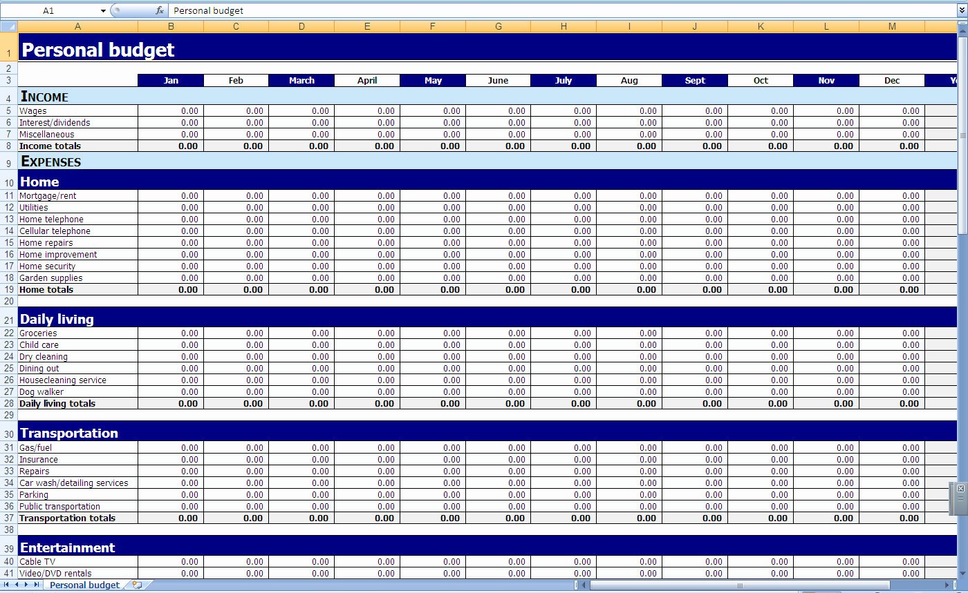 Budget Template for Business Fresh Monthly Spreadsheet Template Spreadsheet Templates for