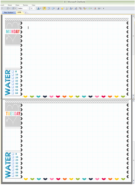 Bullet Journal Excel Template Unique Using Microsoft Enote Like A Bullet Journal I Decided