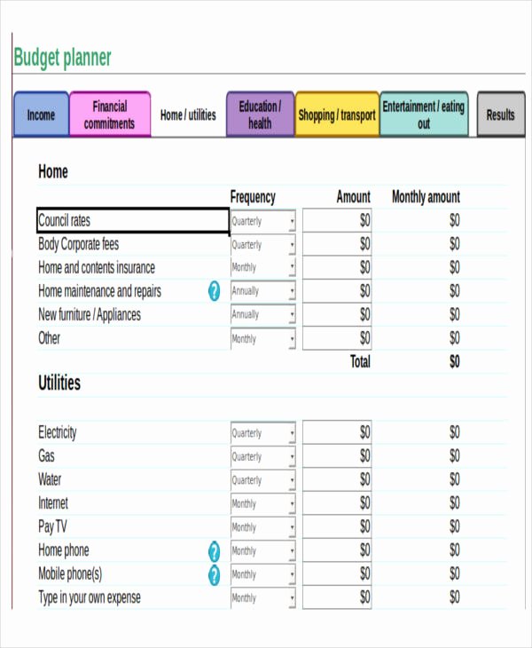 Business Budget Template Excel New 8 Excel Business Bud Templates