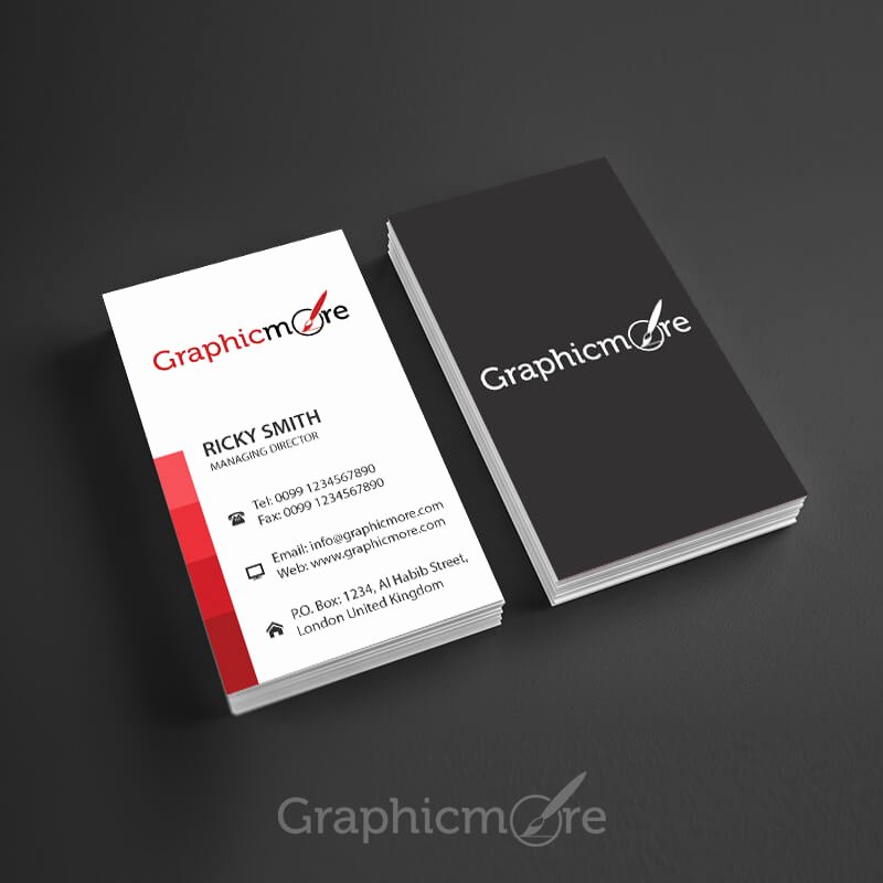 Business Card Layout Template New 30 Free Vertical Business Card Mockups Psd Templates