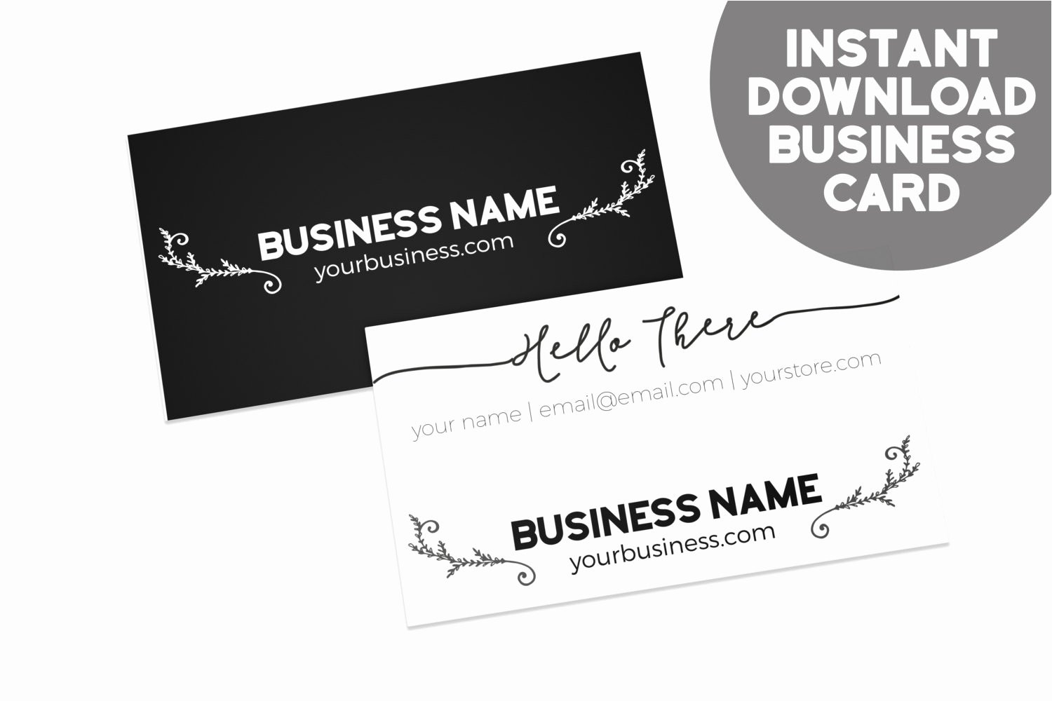 Business Card Template Printable Awesome Free Diy Business Card Templates