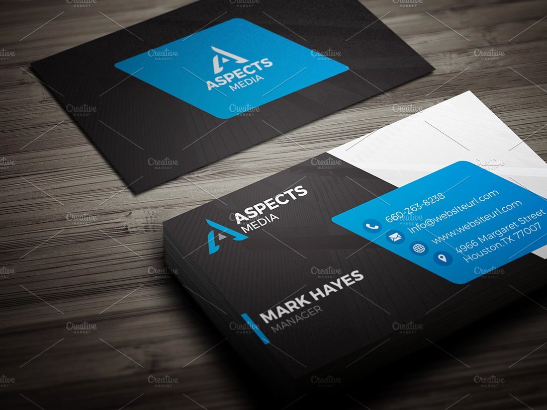 Business Card with Photo Template Luxury Modern Business Card Template Business Card Templates