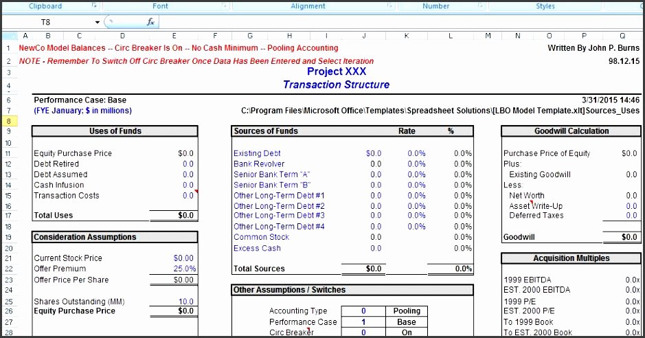 Business Case Template Excel Inspirational 9 Financial Plan Template Excel Sampletemplatess