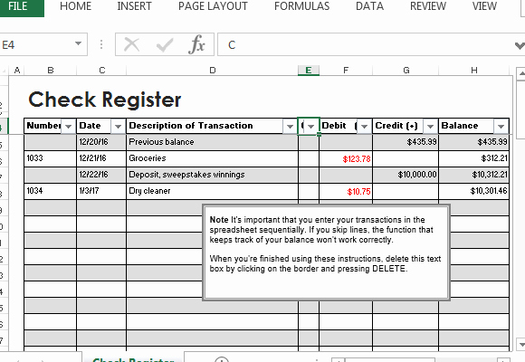 Business Check Register Template Beautiful Check Register Template for Excel