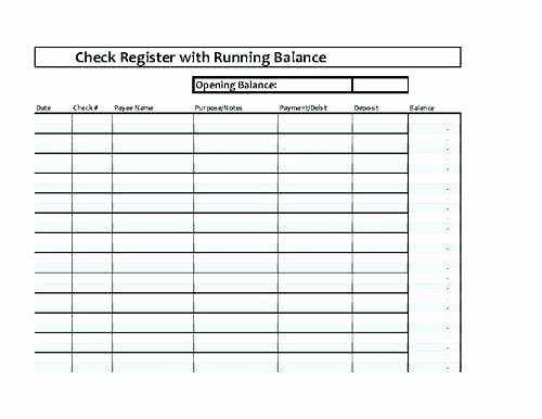 Business Check Register Template Lovely Free Printable Checks Template Business Check Register