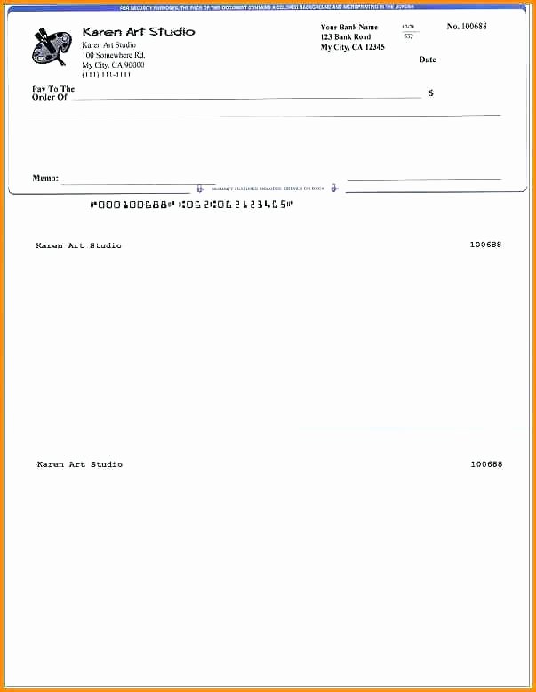 Business Check Template Excel Unique Business Check Printing Template Microsoft Word Business