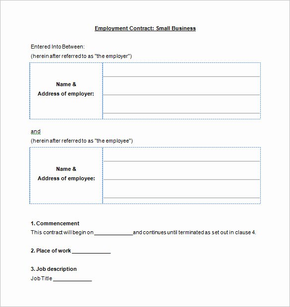 Business Contract Template Free Awesome Business Contract Template – 10 Free Word Pdf Documents