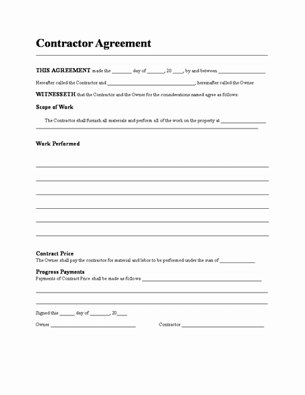 Business Contract Template Free Best Of Business Contract Template – Microsoft Word Templates