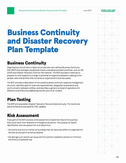 Business Disaster Recovery Plan Template Fresh Bcp Test Plan Template Choice Image Template Design Ideas