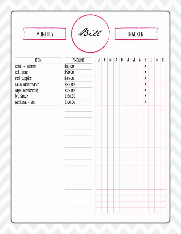 Business Expense Tracker Template Fresh Expense Tracking Template 18 Free Word Excel Pdf