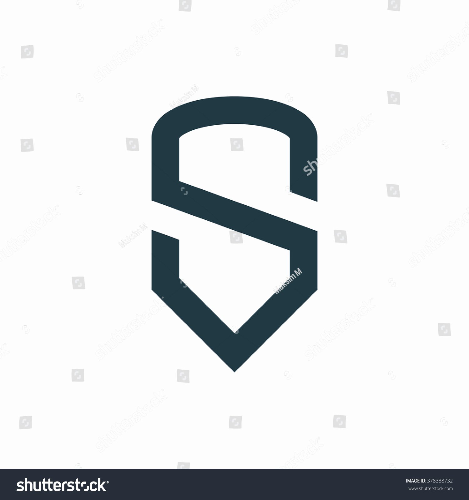 Business Letter Template with Logo Awesome Letter S Logo Template Letter S Stock Illustration