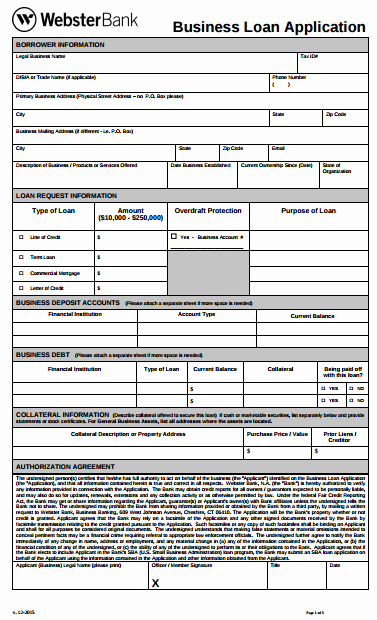 Business Loan Application Template Awesome 9 Business Loan Application form Templates Pdf