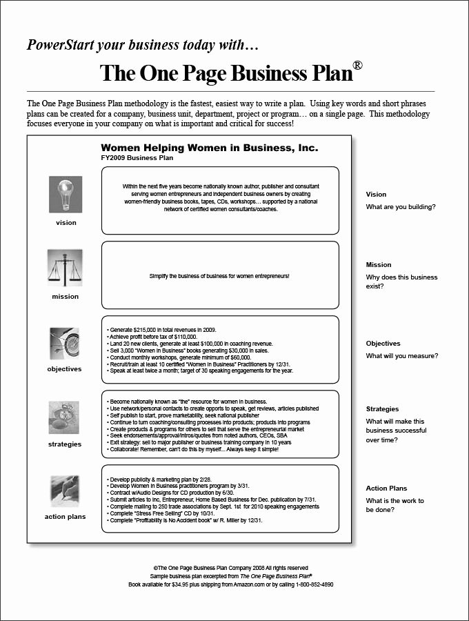 Business One Sheet Template Inspirational E Page Business Plan Template 14 Free Word Pdf