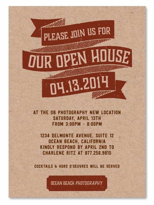 Business Open House Invitation Template Lovely Best 25 Open House Invitation Ideas On Pinterest