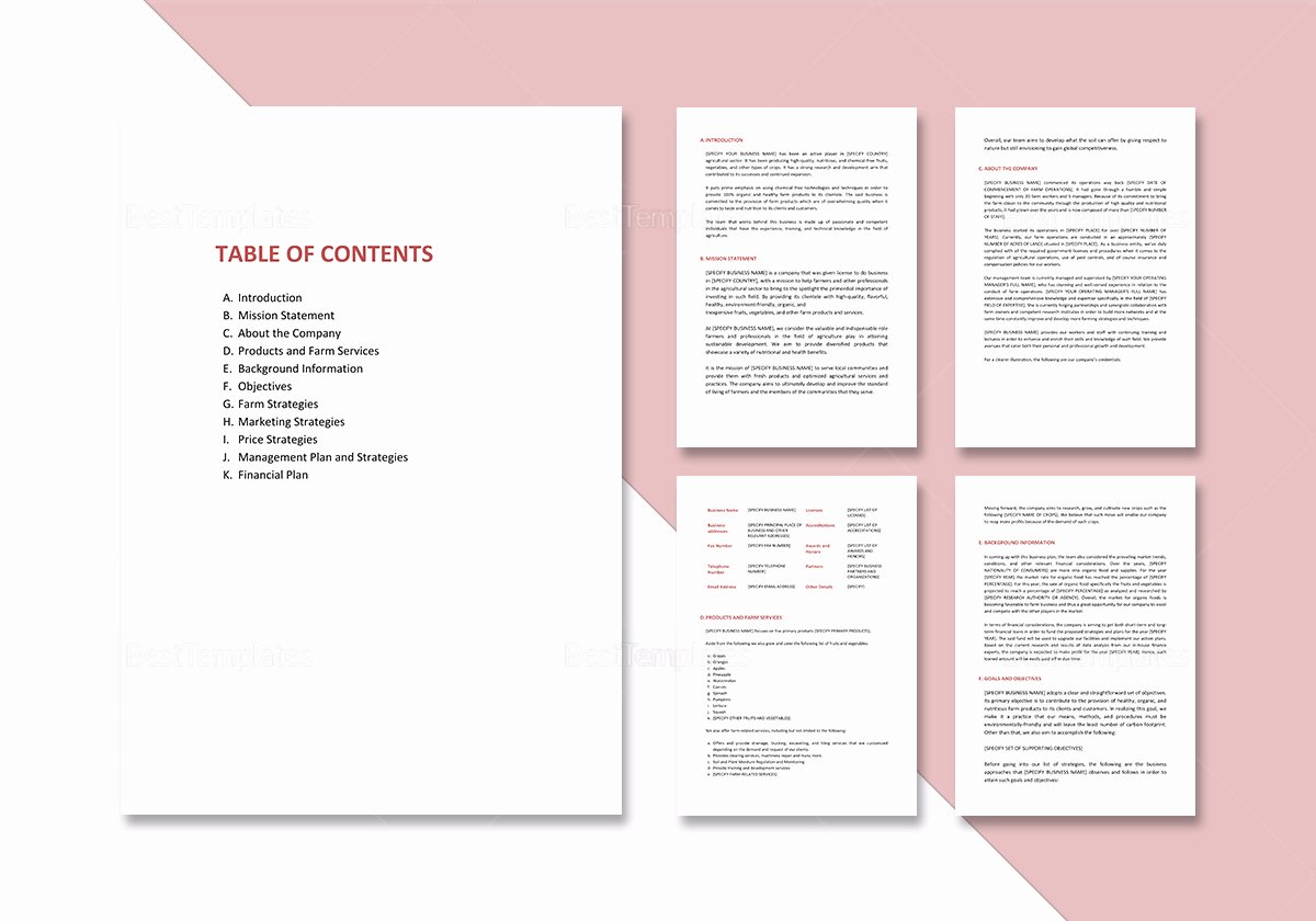 Business Plan Template Pages Mac Lovely Farm Business Plan Template In Word Google Docs Apple Pages