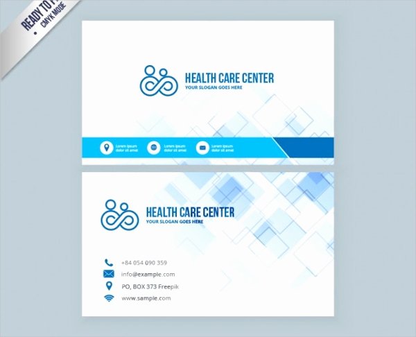 Business Postcard Template Free Beautiful 26 Medical Business Card Templates Psd Publisher Ms