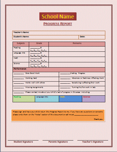 Business Progress Report Template Lovely Business Report Templates