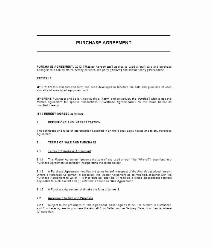 Business Purchase Agreement Template Free Awesome 37 Simple Purchase Agreement Templates [real Estate Business]