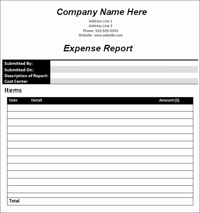 Business Report Template Word New 35 Business Report Template Free Sample Example