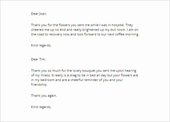 Business Thank You Note Template Beautiful Business Thank You Letter – 11 Free Sample Example