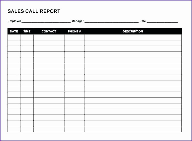 Call Log Template Excel Luxury Printable Call Log Templates In Word and Excel Sheet