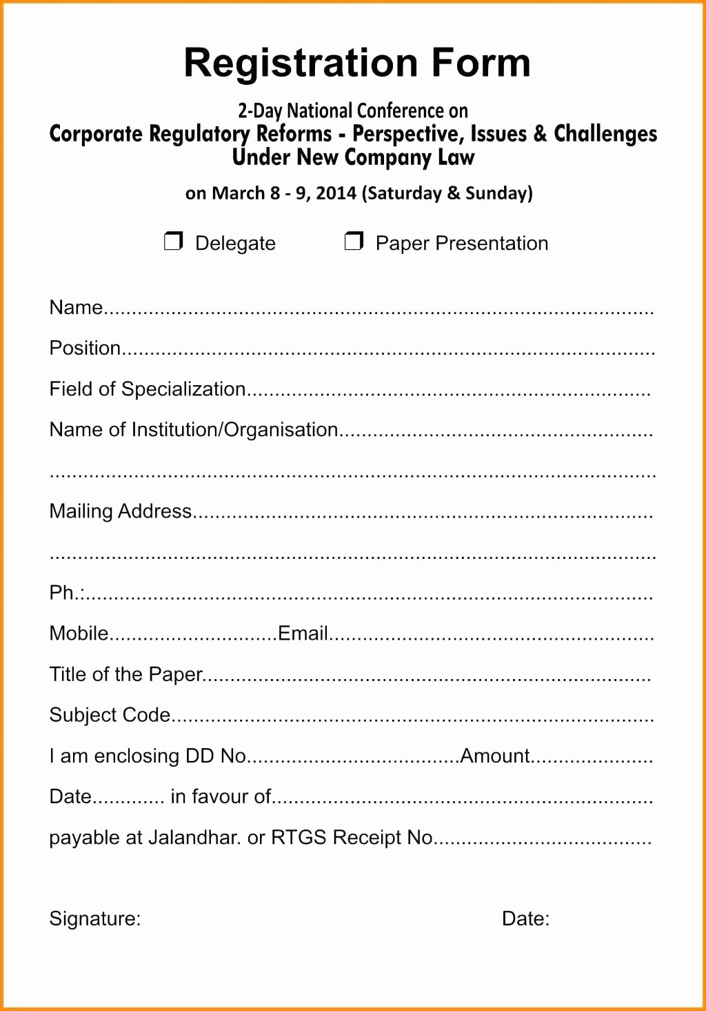 Camp Registration form Template Beautiful Template Registration form Word Template