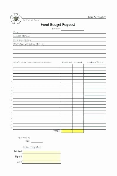 Capital Expenditure Budget Template Excel Elegant Capital Expenditure form Template Sample Bud Request