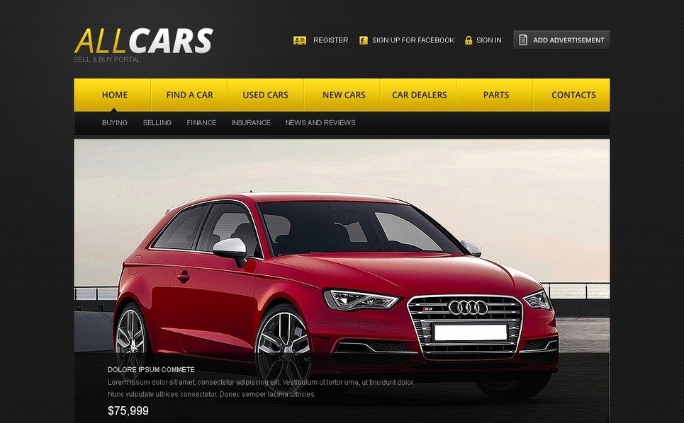 Car Dealer Website Template Free Fresh Car Dealer Website Template
