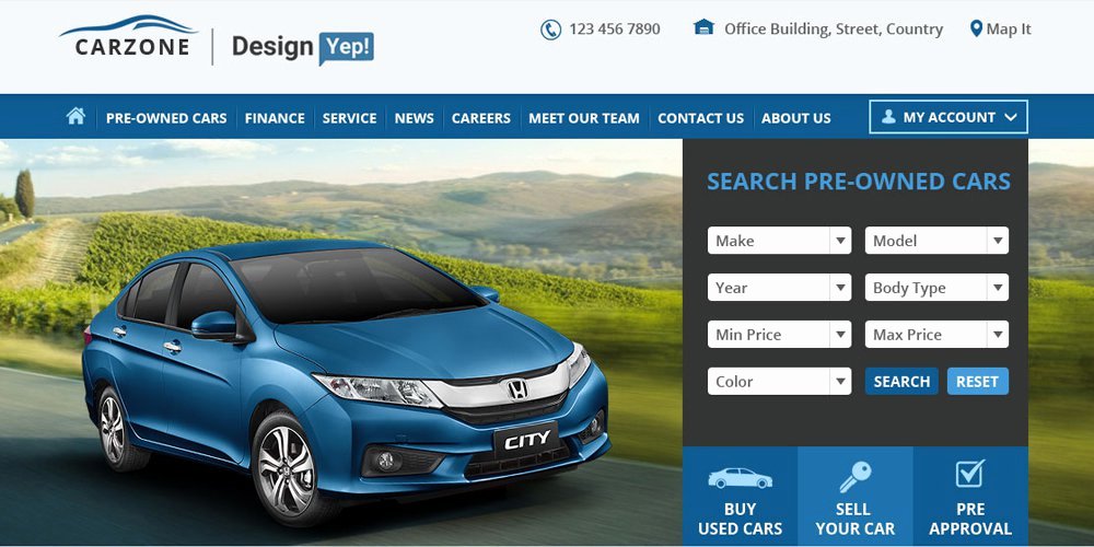 Car Dealer Website Template Free Unique 15 High Quality Free Psd Corporate and Business Web
