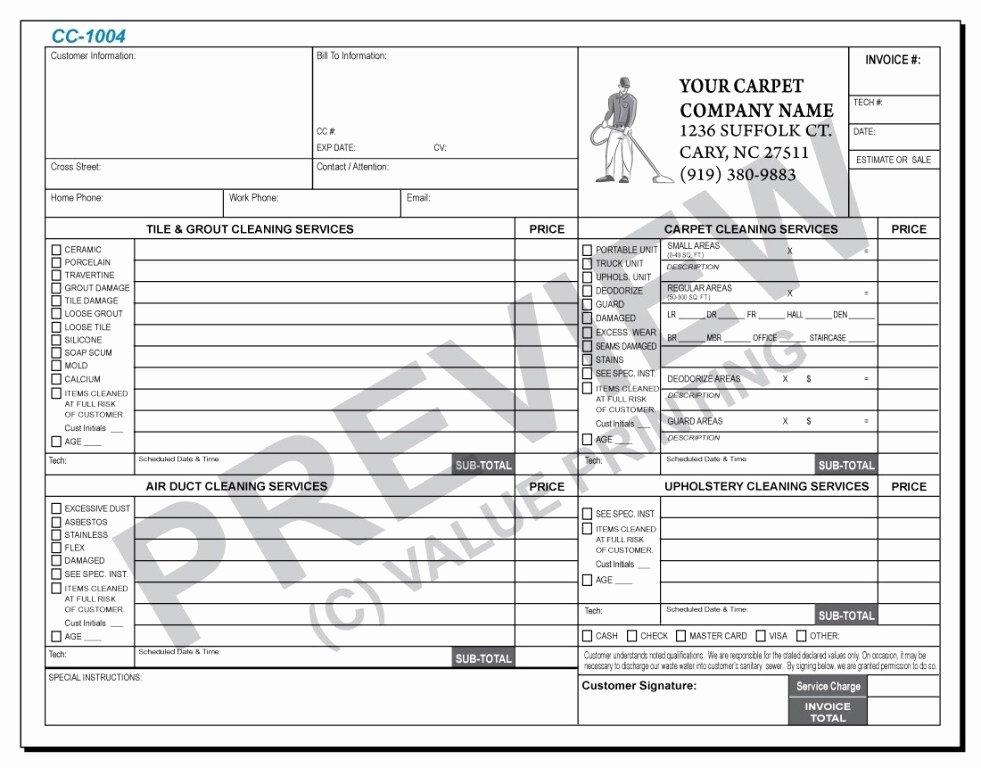 Carpet Cleaning Invoice Template Lovely Free Carpet Cleaning Invoice Template – ifa Rennes