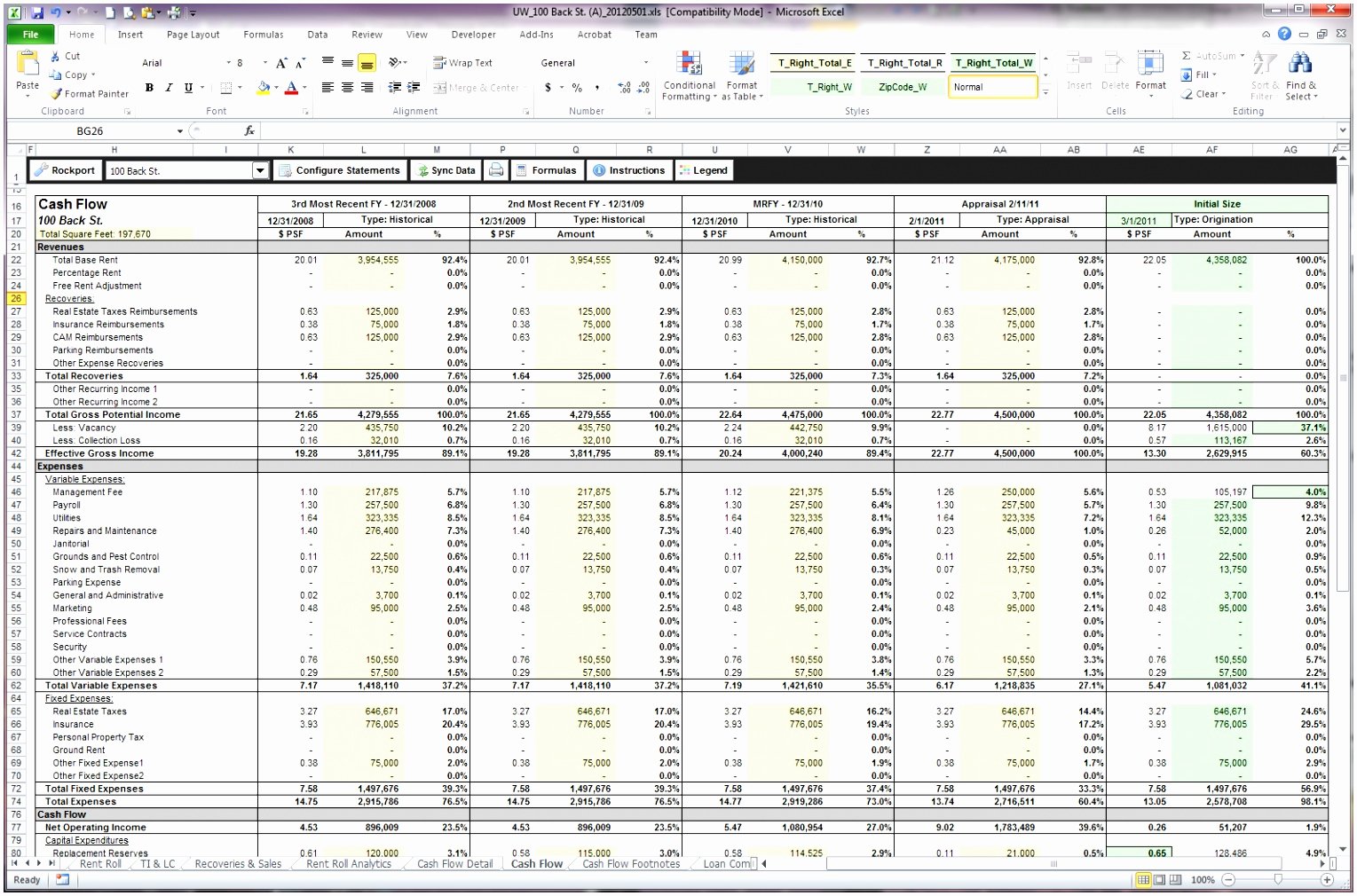 Cash Flow Analysis Template Unique 8 Discounted Cash Flow Analysis Excel Template Iitrt