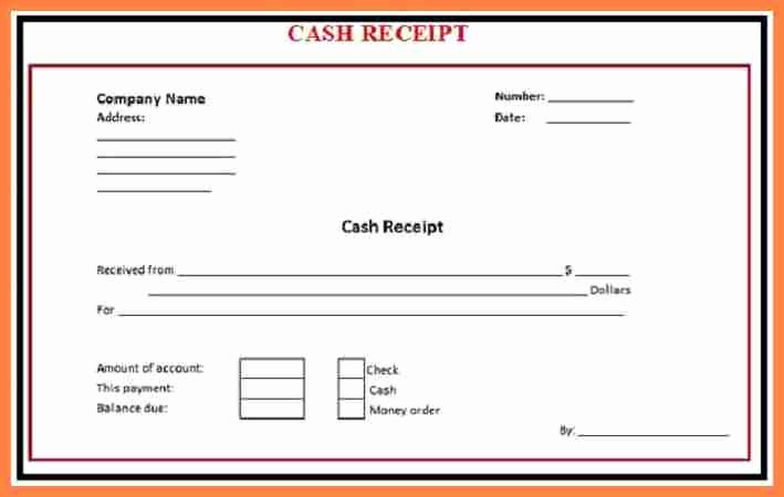 Cash Receipt Template Word Best Of 5 Cash Slips Template