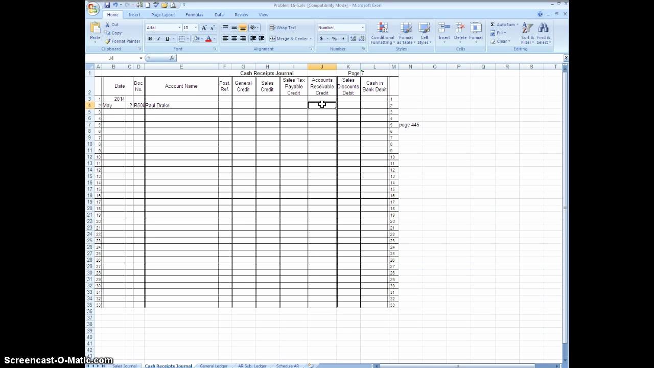 Cash Receipts Template Excel New Cash Receipt Template Excel