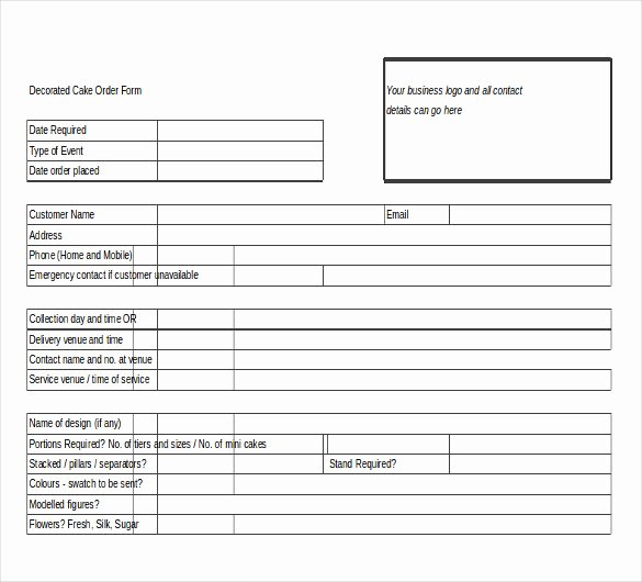 Catering order form Template Word Luxury 21 order form Templates – Free Sample Example format