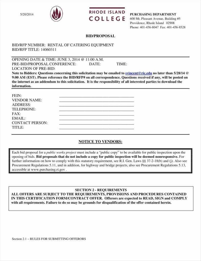 Catering Proposal Template Pdf Unique 9 How to Write A Catering Proposal Free Word Pdf