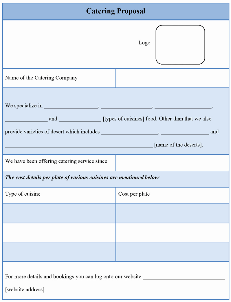 Catering Proposal Template Pdf Unique Catering Proposal Template Of Catering Proposal