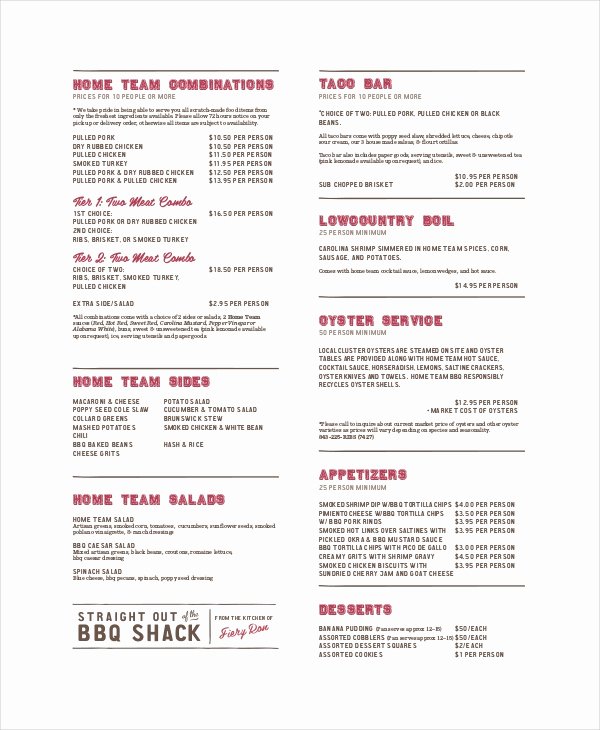Catering Proposal Template Word Unique Catering Proposal Template 9 Free Word Pdf Documents