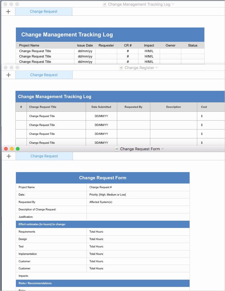 Change Management Plan Template Best Of Change Management Plan Template Apple Iwork Pages