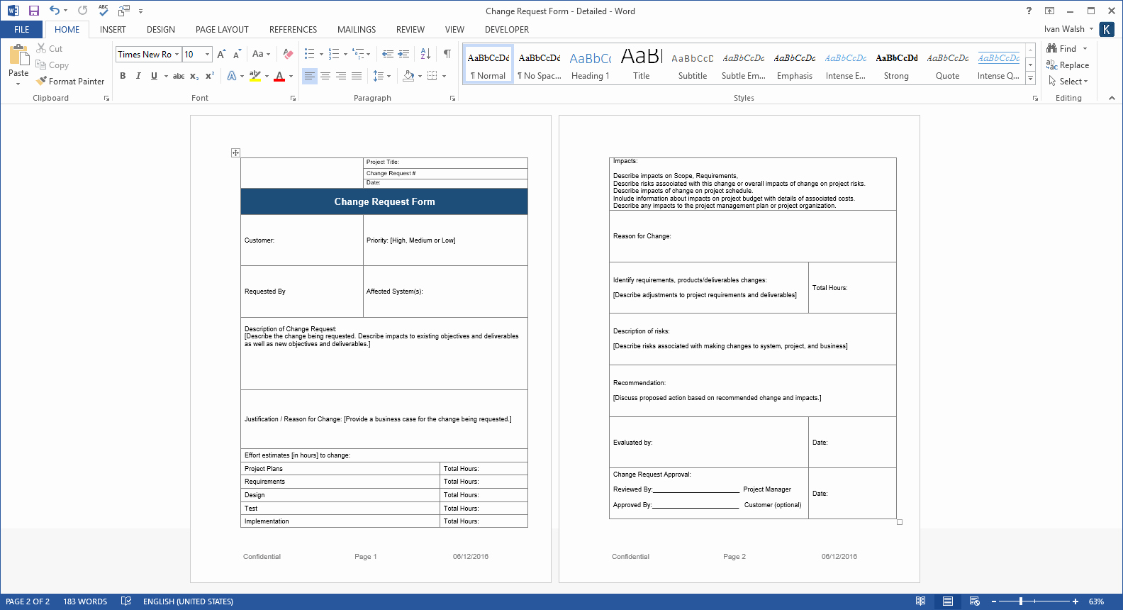 Change Management Template Excel New Change Management Plan – Download Ms Word &amp; Excel Templates