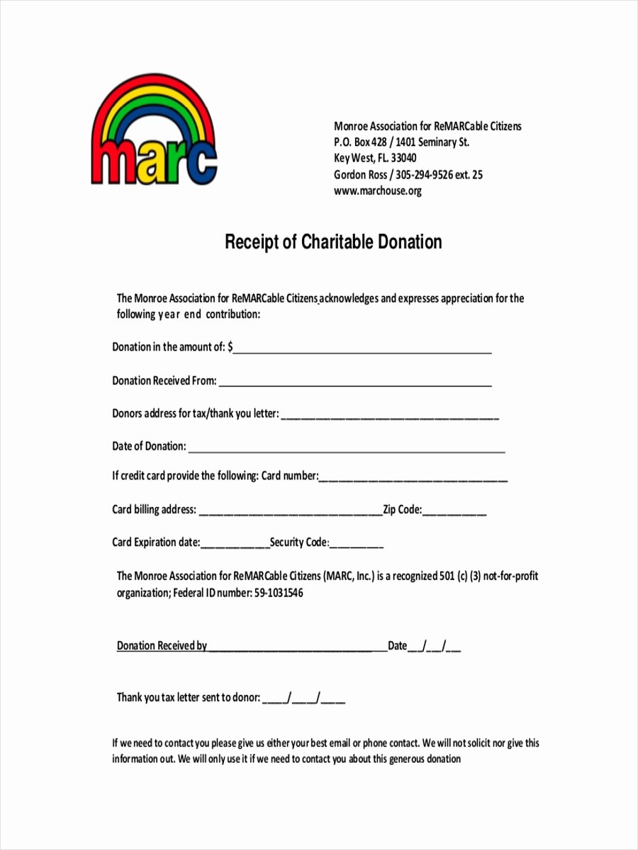 Charitable Contribution Receipt Template Best Of 9 Donation Receipt Examples &amp; Samples Pdf Word Pages