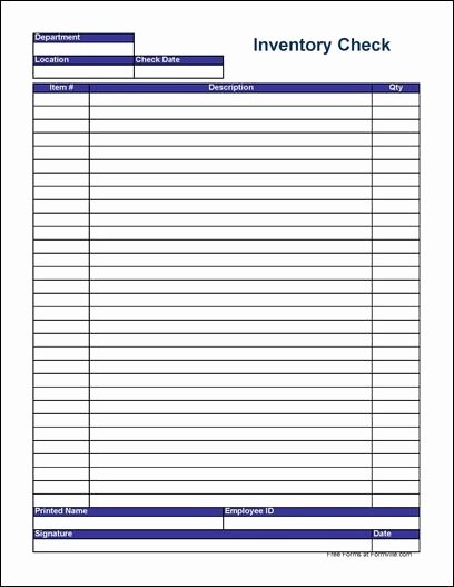 Check In Sheet Template Lovely Free Physical Inventory Check Sheet Tall