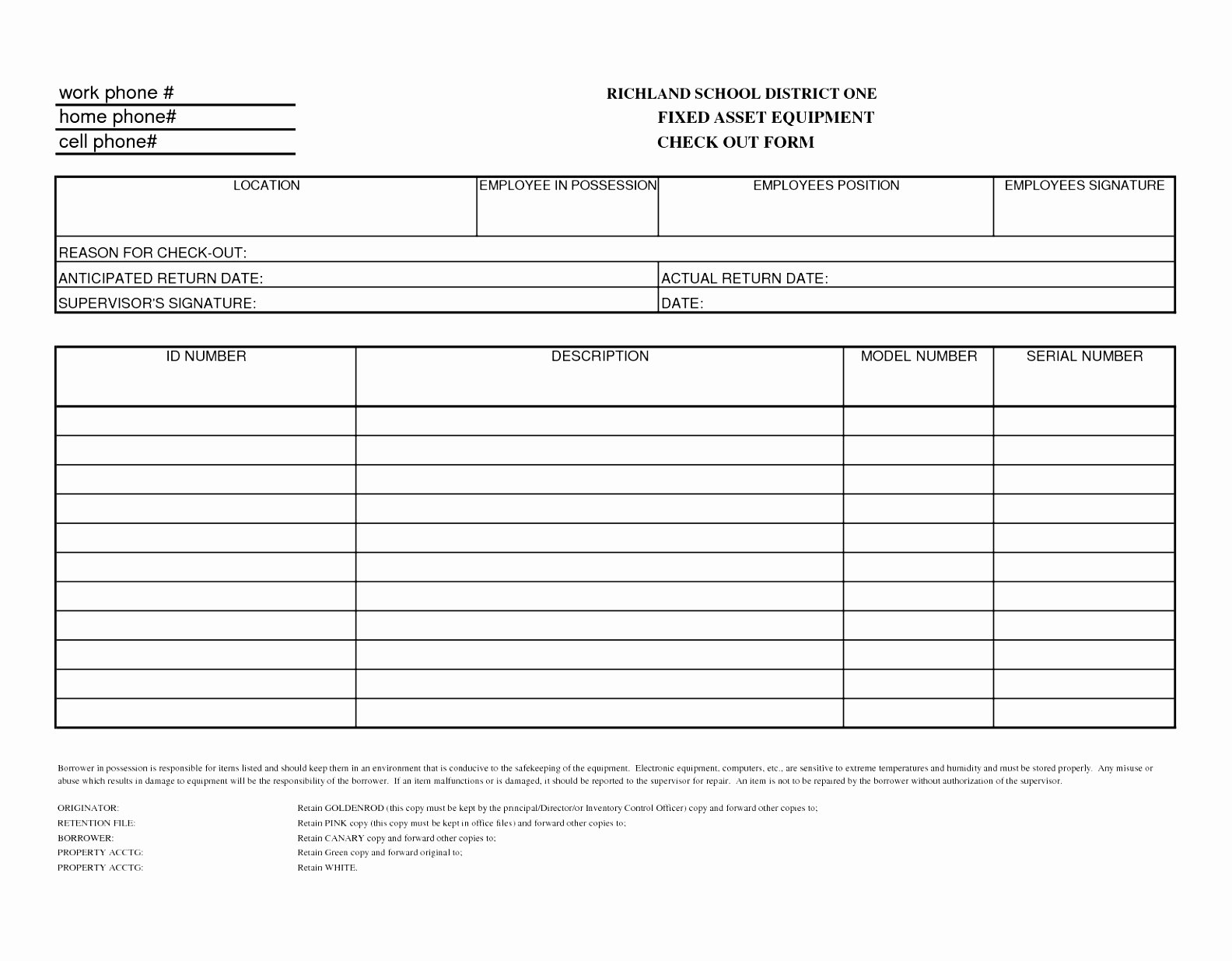 Check In Sheet Template Unique 6 Check Out form Template Ierwr